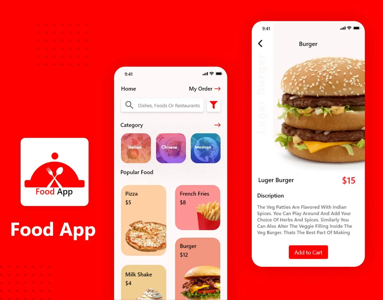 Food delivery app